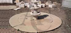 Mint Sandstone Circles