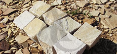 Mint Sandstone Cobbles